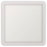Barcelona led - dalle downlight led carr�e encastr�e � diam�tre r�glable 20w - blanc neutre