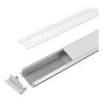 Led goulotte versa channelline e endkappen set