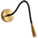 Led lampes de lecture, lampe chevet murale ajustable � col de cygne lumi�re liseuse flexible moderne ...