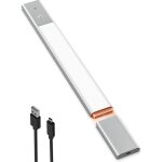 Led lampe de placard 40cm � d�tecteur de mouvement, �clairage led cuisine sous meuble lumi�re blanche ...