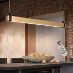 Led lampe suspension 19w 100cm luminaire plafonnier moderne hauteur et temp�rature de couleur r�glable ...