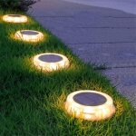 Led lumi�re solaire ext�rieur, home lampe solaire jardin l?�clairage de sol encastr� r�verb�re lumi�res, ...