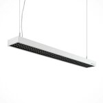 Led luminaire de bureau � intensit� variable 'susi' en aluminium pour bureau