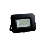 Led projecteur lampe avec epistar leds 30w noir 6000k ip65 extra plat
