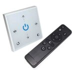 Contrôleur tactile dual encastré + télécommande rf Contrôleur tactile dual encastré + télécommande rf