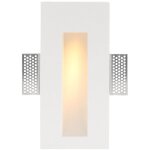 Ledbox - hutt gyrophare encastr plaque de pltre, 110x245mm, 1w, blanc