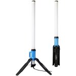 Ledino - colonne lumineuse led 130w 10000lm 360 degrsip69k rath (par 2)