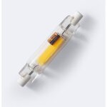 Efectoled - ampoule led r7s 4w 400 lm cob 78mm no flicker 3000k blanc chaud