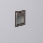 Balise murale led encastrable 1. 5w larry finition acier 3000k blanc chaud
