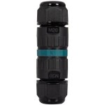 Connecteur c�ble �tanche 3 contacts 0. 5 - 2. 5mm� ip68 sans vis noir