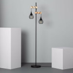 Lampadaire monah noir