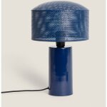 Ledkia - lampe � poser m�tal kondavil bleu