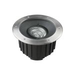 Ledkia - leds - c4 gea - acier inoxydable encastr extrieur led uplight poli 1 - 10v gradation 30cm ...