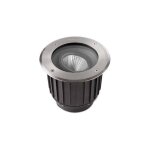Leds - c4 gea cob - lampadaire encastrable ext�rieur � led acier inoxydable aisi 316 ip67