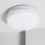 Plafonnier led Éxtérieur rond 24w hublot ip65 Ø285 mm avec détecteur de présence pir et Éclairage de ... Plafonnier led Éxtérieur rond 24w hublot ip65 Ø285 mm avec détecteur de présence pir et Éclairage de ...
