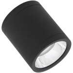 Ledvance downlight led surface ip65 aluminium noir 15w 1650lm 60d