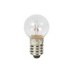 Ampoule culot e10 6v 090a 55w pour maintenance lampe portable d'intervention rfrence 060797 legrand ...