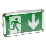 Legrand 062526 - baes d'?vacuation eco1  leds 45lm - 1h plastique ip66 - ik10 sati sati autodiag