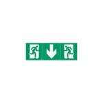 Etiq evac univ fleche droite -