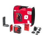 Leica geosystems - leica lino l2 2 - rouge niveau � bulle laser 25 m avec batterie