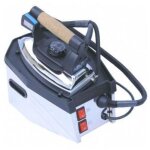 Lelit ps11n centrale vapeur 800 w 1, 2 l semelle en acier inoxydable noir, acier inoxydable