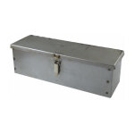 Lem select ? coffre de chantier acier brut 420 x 130 x 130 mm �p. 10 / 10 ? con�u pour usage intensif ...