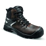 Lemaitre ? chaussures de s�curit� haute en cuir marron s3 src ? tige cuir hydrofuge 2mm ? embout acier ...