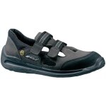 Lemaitre - sandale de scurit dragster - 1240 pointure 42 marron / noire cuir nubuck s1 esd src en iso ...