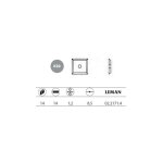 10 plaquettes carbure rversibles 14x14x1, 2mm 4 coupes - 02. 2171. 4 - leman