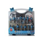 Coffret de 14 mèches à défoncer leman 428. 700. 14 Coffret de 14 mèches à défoncer leman 428. 700. 14
