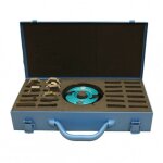 Coffret porte - outil � profiler d. 100 al. 30 ht. 50 et 6 jeux de fers profiles - leman