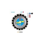 Disque diamant asphalte expert  350 alsage 25, 4 ep. 3, 2mm