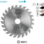 Leman - lame carbure inciseur conique 80x2. 8 - 3. 6x20 z=12 plate / panneaux