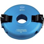 Porte - outils inclinable de + 90� � - 90� 120x40x30 mm 2 dents - 958. 120. 30. 3001 - leman