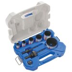 Lenox - coffret de tr�pans hss bim�tal m42, 9 pi�ces