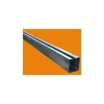 Leroidufer - chemin de roulement acier galvanis� - 4 metres, dimension - 35 x 30 mm, epaisseur 1, 5 mm ...