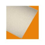 Le roi du fer - plaque inox brossé grain 220 epaisseur 1, 5 mm, largeur - 50 cm, longueur - 50 cm Le roi du fer - plaque inox brossé grain 220 epaisseur 1, 5 mm, largeur - 50 cm, longueur - 50 cm
