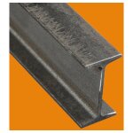 Le roi du fer - poutre ipn acier s235 / 275 jr + ar - 3 metres, dimension - 80 mm
