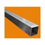 Le roi du fer - tube carr� aluminium 6060 - 4 metres, dimension - 50 x 50 mm, epaisseur 4 mm