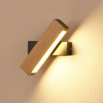 Leuchten murale led luminaire applique murale bois rotatif multi int�rieur de lit mod�le �clairage mural ...