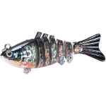 Leurre articul� multi - sections avec 2 hooks pour bass et truite - eau douce et sal�e - mod�le 2