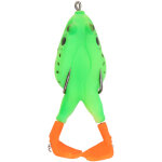 Leurre grenouille double h�lice souple et r�sistant pour p�che - app�t artificiel simul� 10