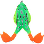 Leurres de p�che flottants thunder frog avec h�lices et pattes pour brochet, perche et silure
