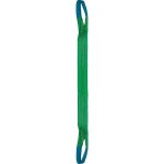 Elingue sangle textile plate 2 boucles restreintes 3 metres 2 tonnes verte en 1492 - 2 levac