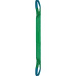 Elingue sangle textile plate 2 boucles restreintes 4 metres 3 tonnes jaune en 1492 - 2 levac