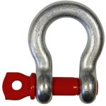 Levac - manille lyre acier h. r. 'axe  oeil' 22mm 4t75 5210g