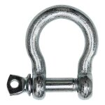 Manille lyre standard zinguée levac 16 mm - cmu 800 kg - coef. utile 1 / 4 - 5250ig Manille lyre standard zinguée levac 16 mm - cmu 800 kg - coef. utile 1 / 4 - 5250ig