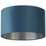 Licht - erlebnisse - abat - jour pour lampes suspendues en tissu d : 38 cm rond en verre moderne bross� ...