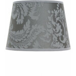 Licht - erlebnisse - abat - jour en tissu argent dcor de motifs baroques au style classique pour lampes ...