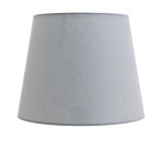 Licht - erlebnisse - abat - jour en tissu gris au design classique pour lampadaire avec culot e27 Ø38cm ... Licht - erlebnisse - abat - jour en tissu gris au design classique pour lampadaire avec culot e27 Ø38cm ...